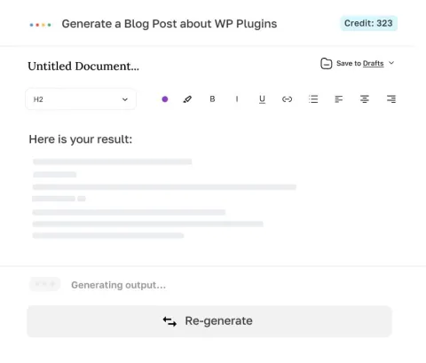 Generate. Optimize. Convert.